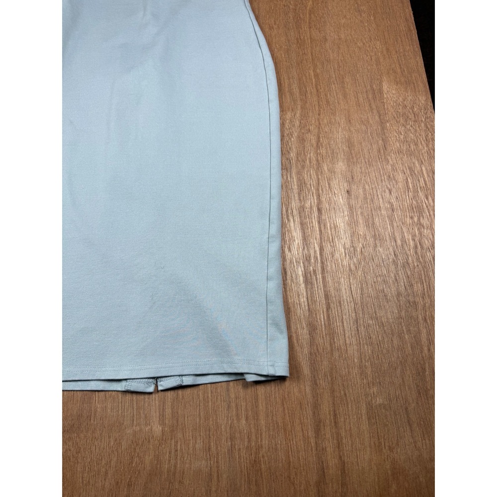 Lulus Midi Spaghetti Strap Sheath Dress Mint Green V Neck Bodycon - Picture 10 of 15